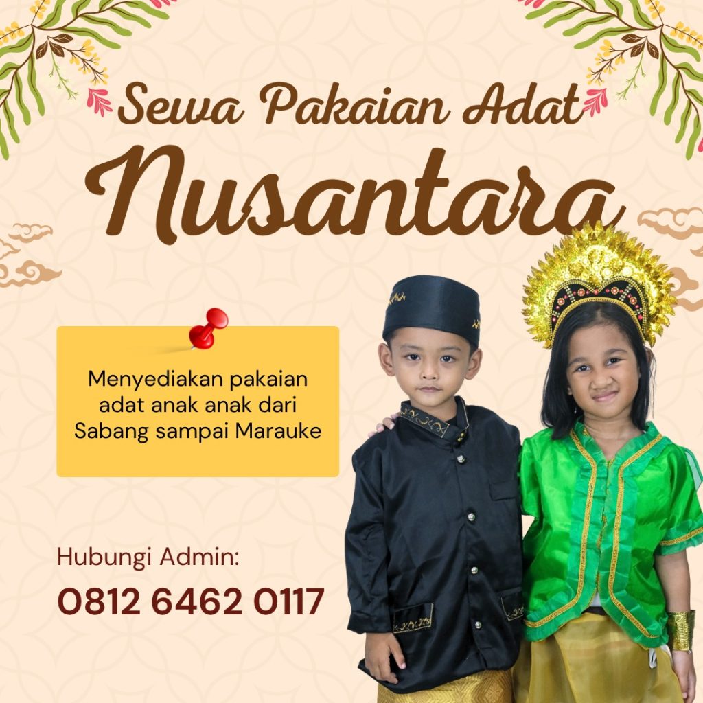Sewa Baju Kartini Anak Medan
