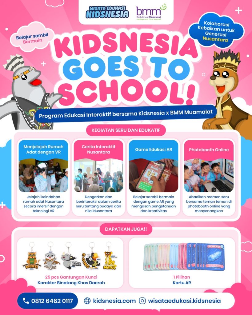 Kidsnesia Goes To School