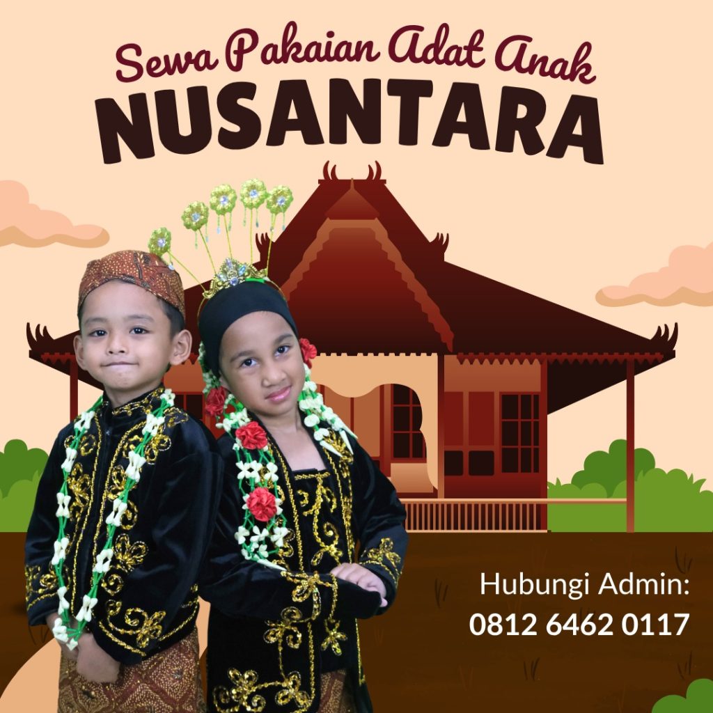 sewa baju adat anak di medan, harga sewa baju adat anak di medan