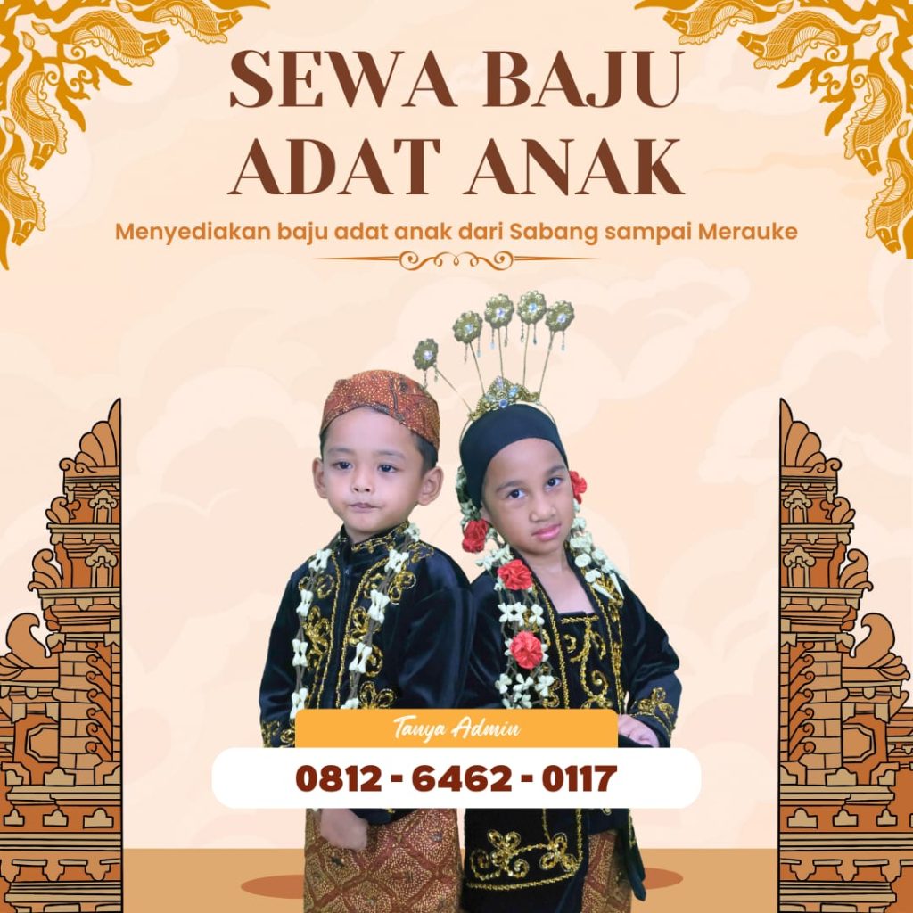 Sewa Baju Adat Melayu Anak Medan