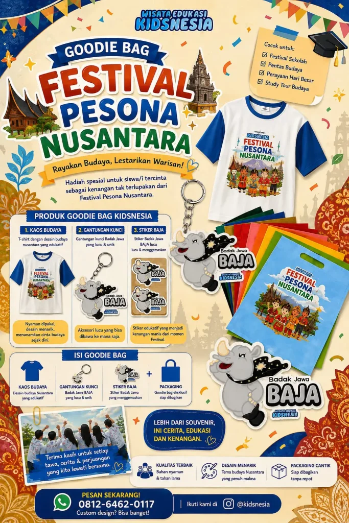 Goes to School, Pusat Sewa Kostum Anak & Baju Adat Nusantara, Kunjungan Industri & Wisata Edukasi (Inbound), Game VR dan AR